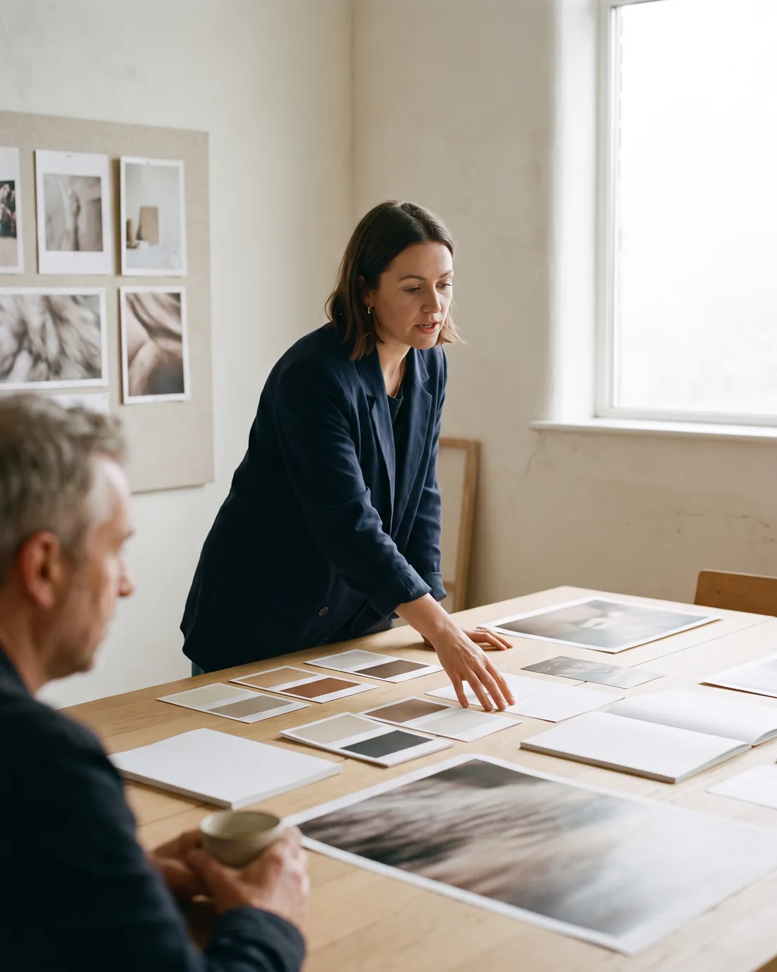 A fractional CMO at work in a Seattle business setting